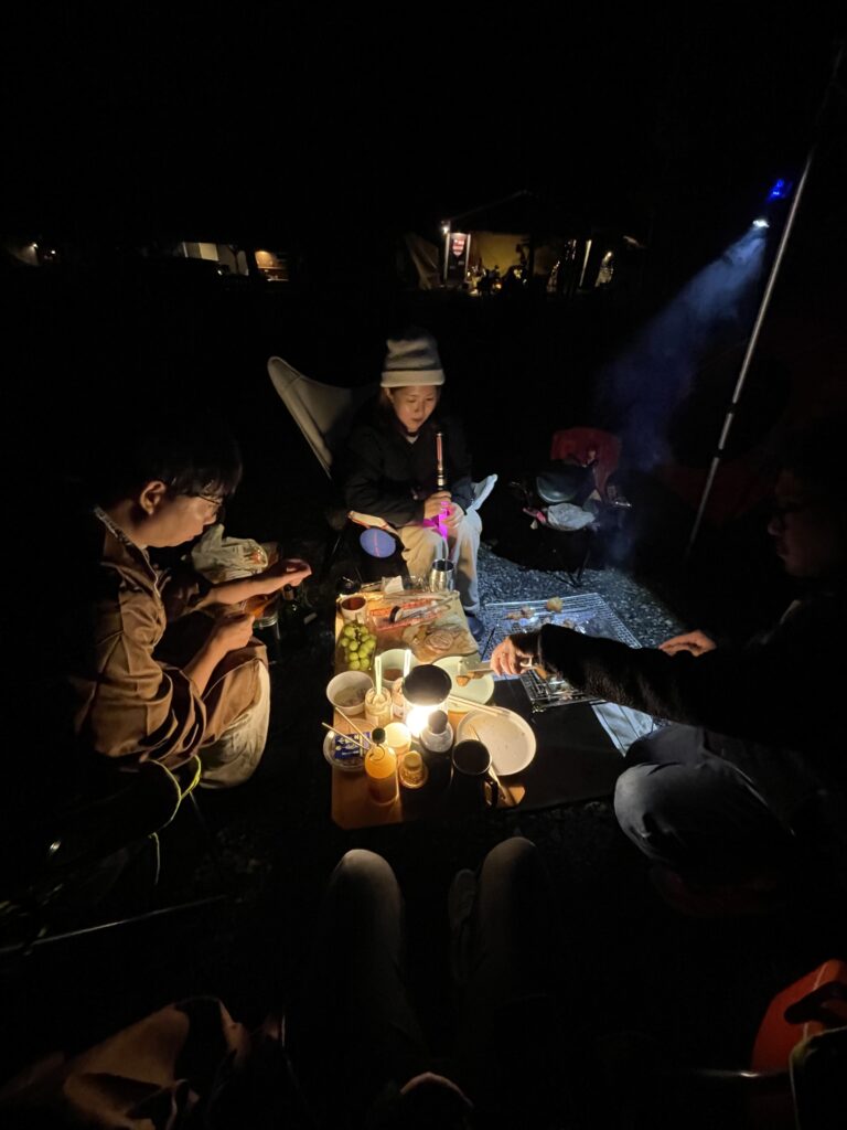 キャンプアンドキャビンズ山中湖bbqハロウィン