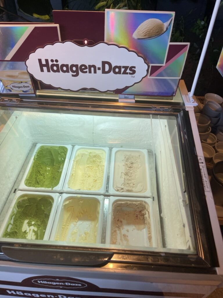 グランドメルキュール八ヶ岳（Grand Mercure Yatsugatake）1階　エグゼクティブラウンジ　ハーゲンダッツ　アイスクリーム