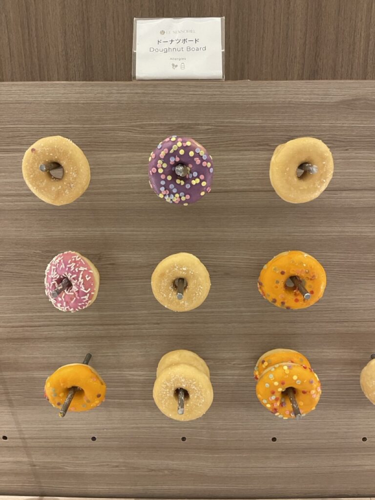 グランドメルキュール八ヶ岳（Grand Mercure Yatsugatake）レストラン　夕食　ドーナッツ