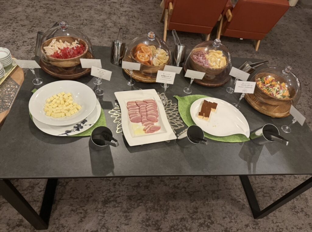 グランドメルキュール八ヶ岳（Grand Mercure Yatsugatake）エグゼクティブラウンジ　おつまみ