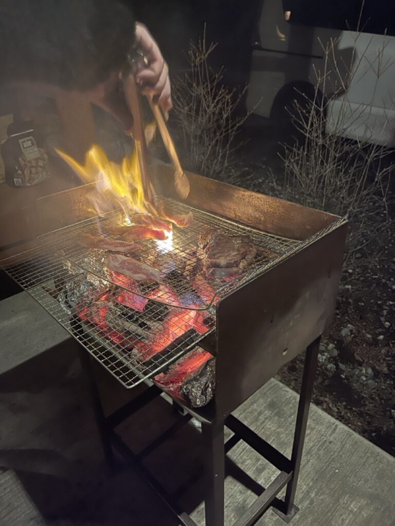 Camp&Cabins山中湖 キャンプアンドキャビンズ山中湖 子連れ コテージ キャンプファイヤー マシュマロ BBQ