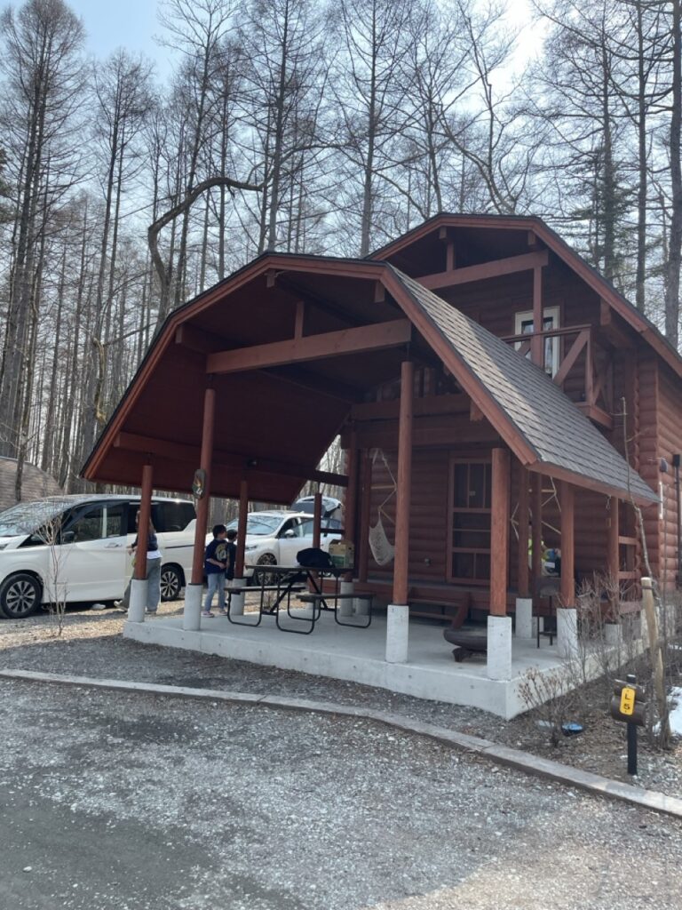 Camp&Cabins山中湖 キャンプアンドキャビンズ山中湖 子連れ コテージ 2階建 キャビンズ